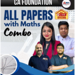 CA FOUNDATION - ALL PAPERS WITH MATHS COMBO For Jan / May & Sep 26