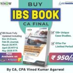 CA Final IBS Book