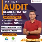Final Audit – Regular Batch – GD/Android/PD (May & Sep. 26 Exams)