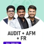 CA Final FR, Audit & AFM (Regular Batch) For May 26 & Onwards - Full English