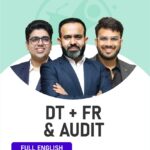 CA Final DT, FR & Audit (Regular Batch) For Jan 26 Exams - Full English