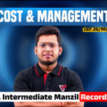 CA Intermediate Manzil Recorded Plus Cost And Management Accounting (Jan 26/May 26)