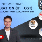 Taxation - CA Intermediate (May 26, Sept 26 & Jan 27)