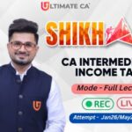 CA INTER NEW SYLLABUS INCOME TAX - May / Sept 2026