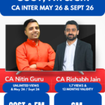 Cost, FM & SM LECTURES BY CA NITIN GURU & CA RISHABH JAIN