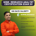 NISM Research Analyst Certification Exam Series-XV