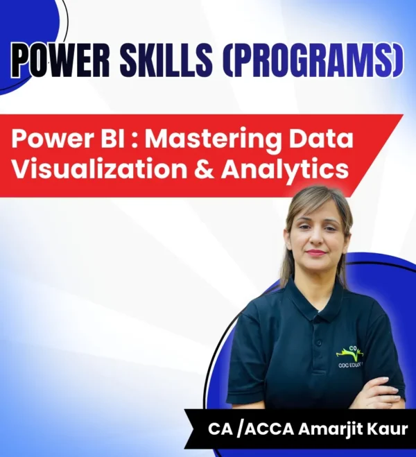 Power BI : Mastering Data Visualization & Analytics - Vihaan Educations