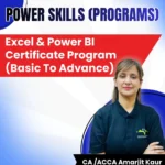 Excel & Power BI Certificate Program (Basic To Advance)