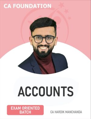 CA Foundation Accounts (Exam Oriented) For Jan & May 27 Exams (Exam Oriented) For Jan & May 27 Exams