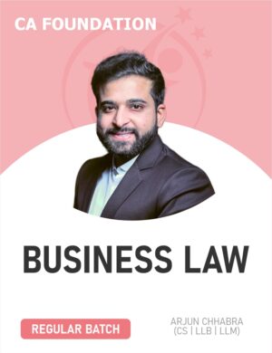 CA Foundation Business Laws (Regular Batch) For Jan 27 & May 27 Exams